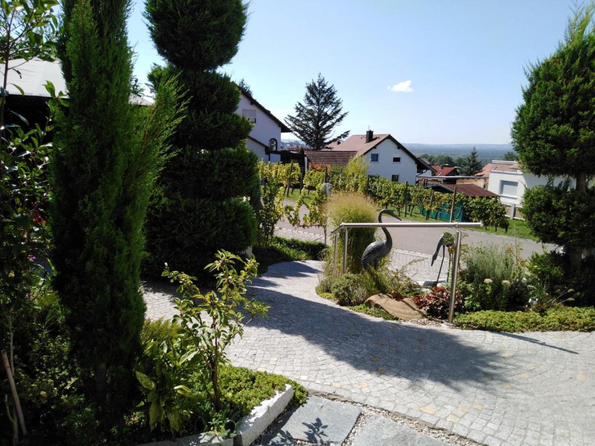 Ferienwohnung Wisser- Fernblick Bad Bellingen Kültér fotó